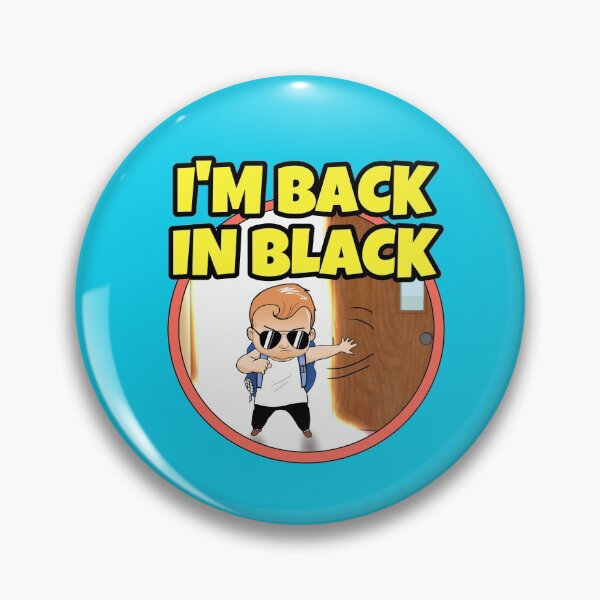 Item preview, BACK IN BLACK TO SCHOOL hello preschool designed and sold by AXIOM13.