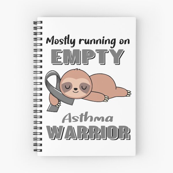 Item preview, Mostly Running On Empty Asthma Warrior designed and sold by Brad-FI.