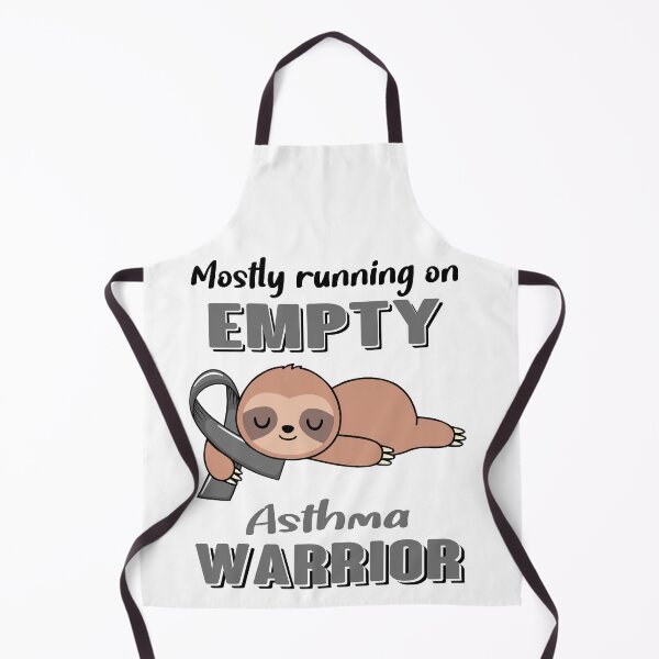Item preview, Mostly Running On Empty Asthma Warrior designed and sold by Brad-FI.