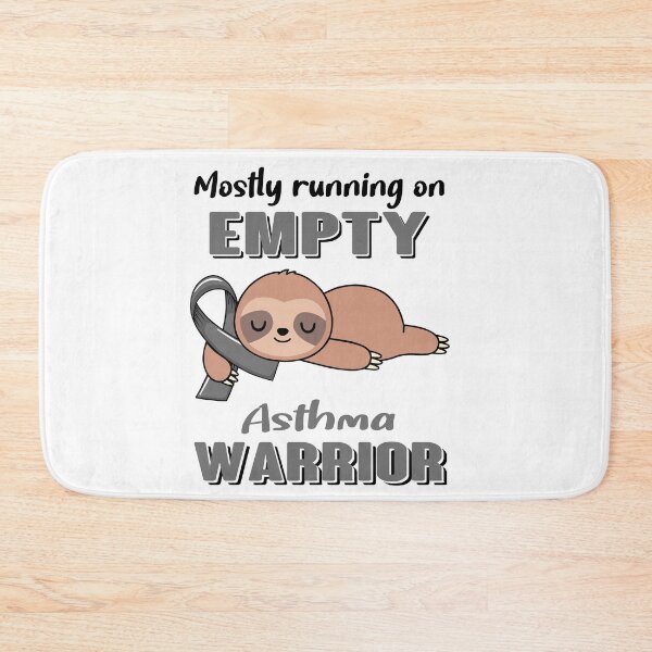 Item preview, Mostly Running On Empty Asthma Warrior designed and sold by Brad-FI.