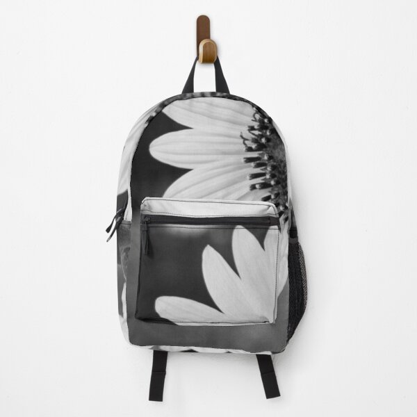 Item preview, Sunflower with honey bee black and white designed and sold by Julie Bradshaw.