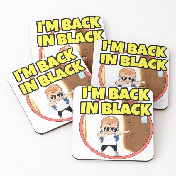 Item preview, BACK IN BLACK TO SCHOOL hello preschool designed and sold by AXIOM13.