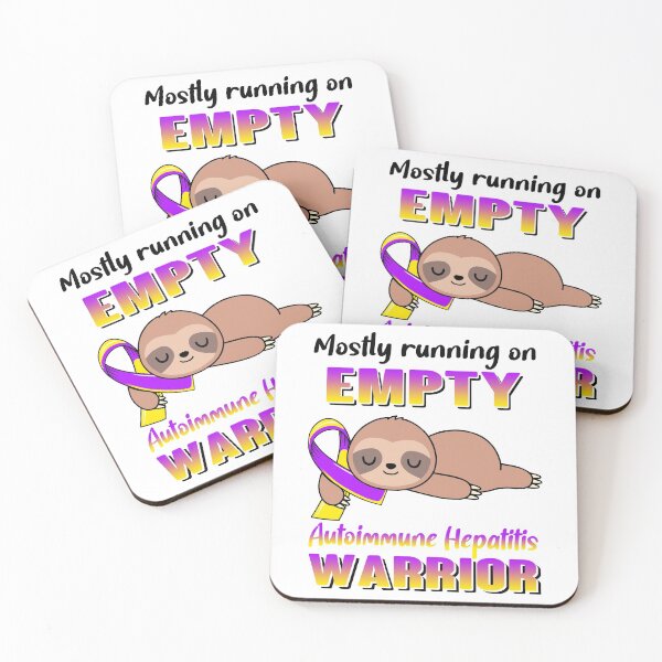 Item preview, Mostly Running On Empty Autoimmune Hepatitis Warrior designed and sold by Brad-FI.