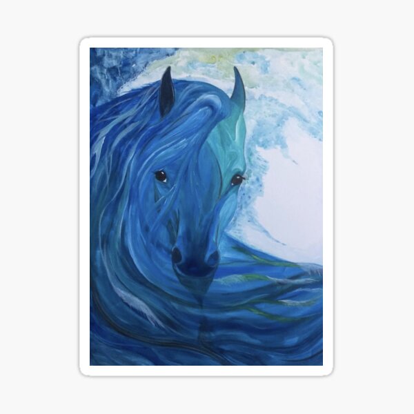 Water Horse Sticker