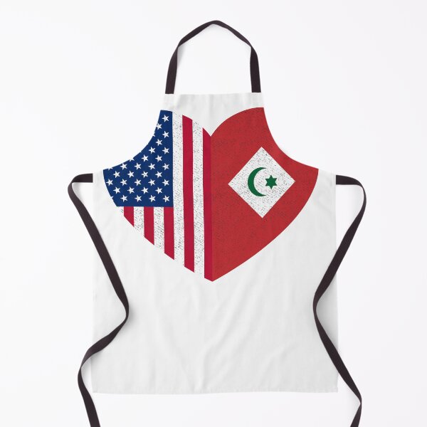 Item preview, Amazigh Rifian American Pride Heart Arrif USA Flag Gift designed and sold by cssdru.