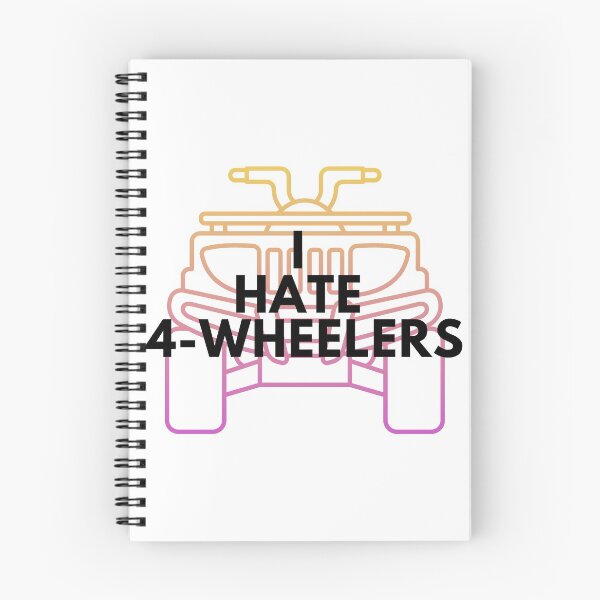 Item preview, I hate 4 Wheelers designed and sold by JessFranco.