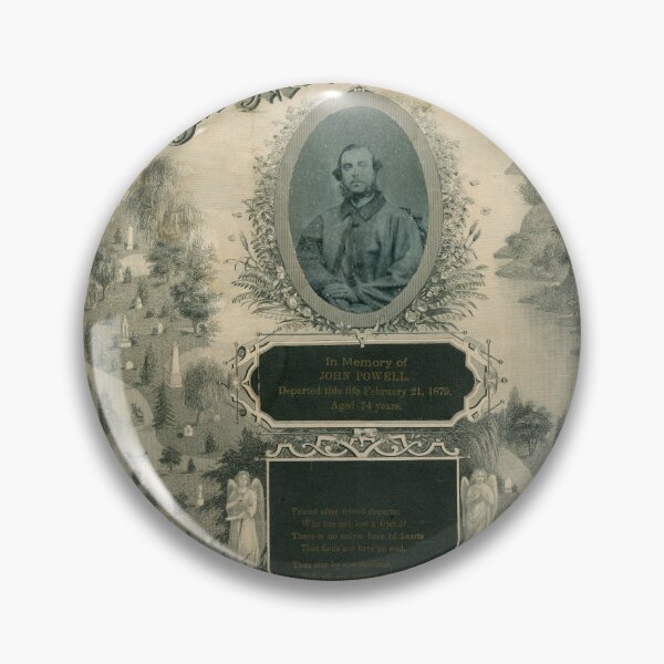 Item preview, IN MEMORY OF JOHN POWELL DEPARTED THIS LIFE FEB. 21, 1879 AGED 74 YEARS designed and sold by West Kentucky Genealogy.