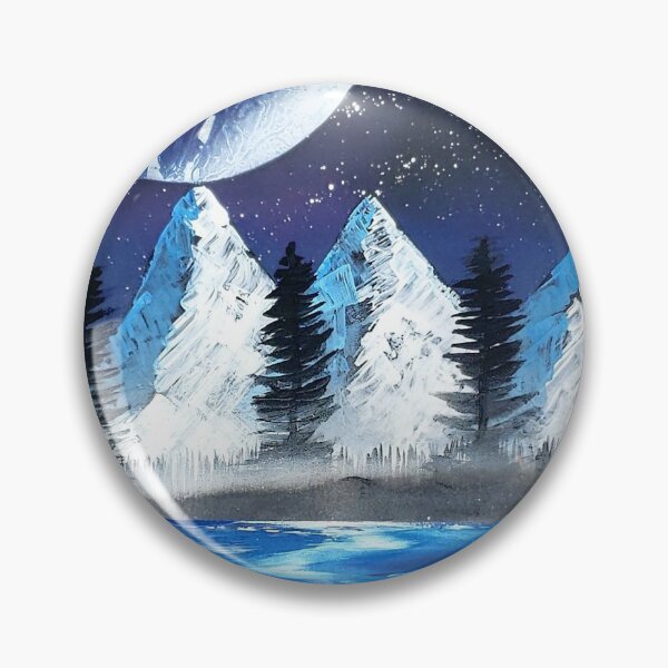 Item preview, Planet over Mountains  designed and sold by Gregrussell8.