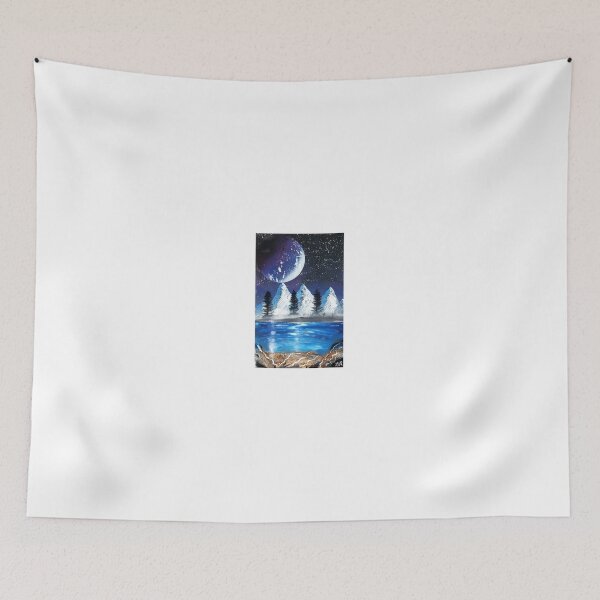 Item preview, Planet over Mountains  designed and sold by Gregrussell8.