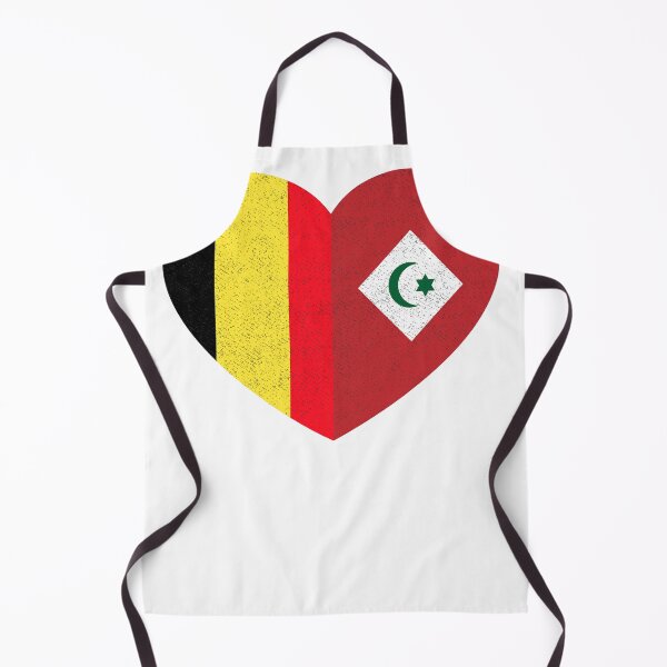 Item preview, Amazigh Rifian Belgian Pride Heart Arrif Belgium Flag Gift designed and sold by cssdru.