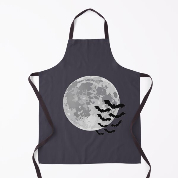 Item preview, Spooky Night- Bats Flying over Moon Background designed and sold by CSdoodles.