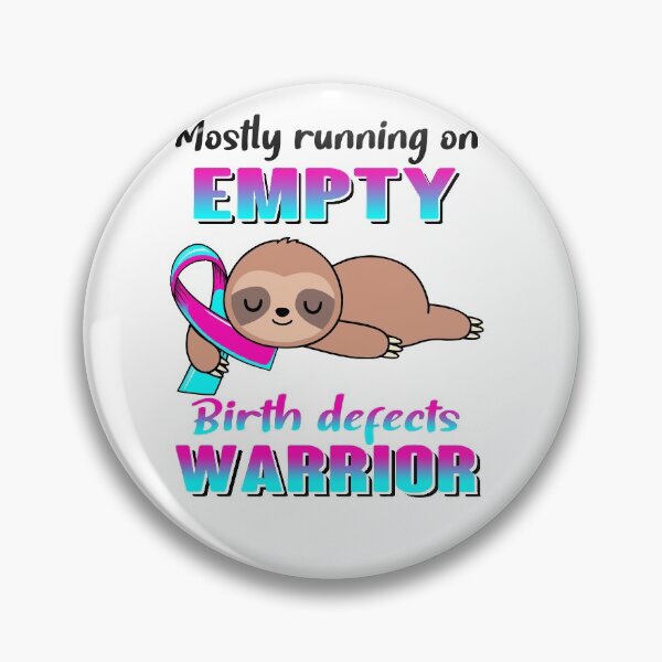 Item preview, Mostly Running On Empty Birth defects Warrior designed and sold by Brad-FI.