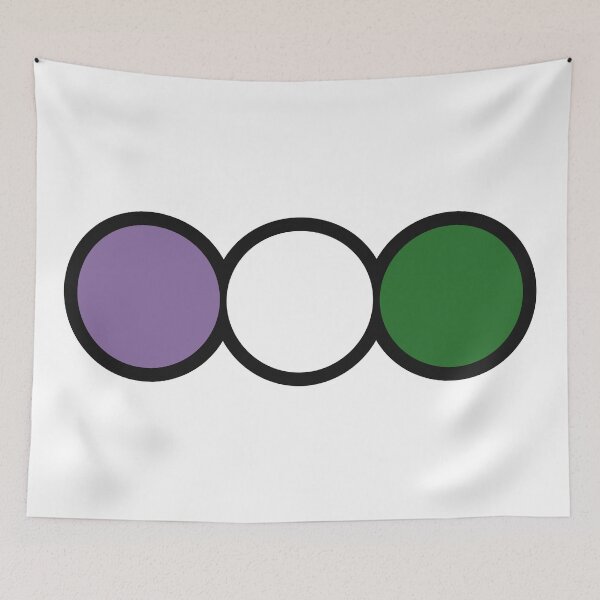 Item preview, Genderqueer Pride Circles Graphic designed and sold by iscaStudioArt.