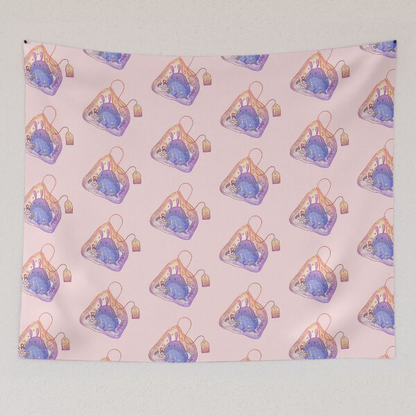 Item preview, Bunny Tea Bag designed and sold by GalaxyChicken.
