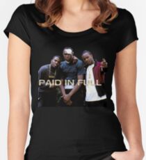 Camiseta entallada de cuello redondo PAGADO