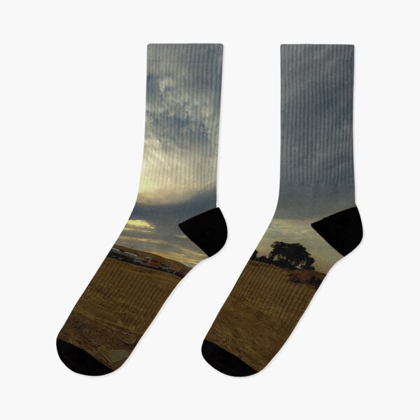 Item preview, Cloudy Sky over a Highway Rest Area designed and sold by SeptemberSafaia.