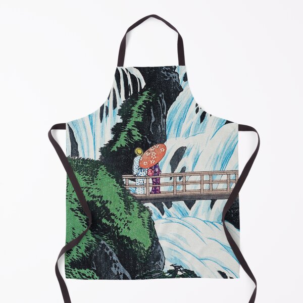 Item preview, Japanese Woodbock Art Shiragumo Waterfall of Nikkō (1910) by Hiroaki Takahashi designed and sold by Designedbysm.