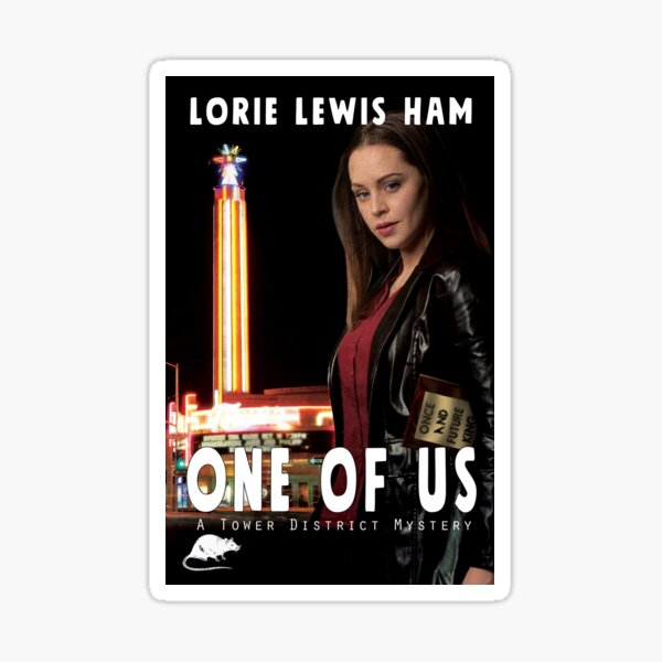 One of Us Book Cover Sticker