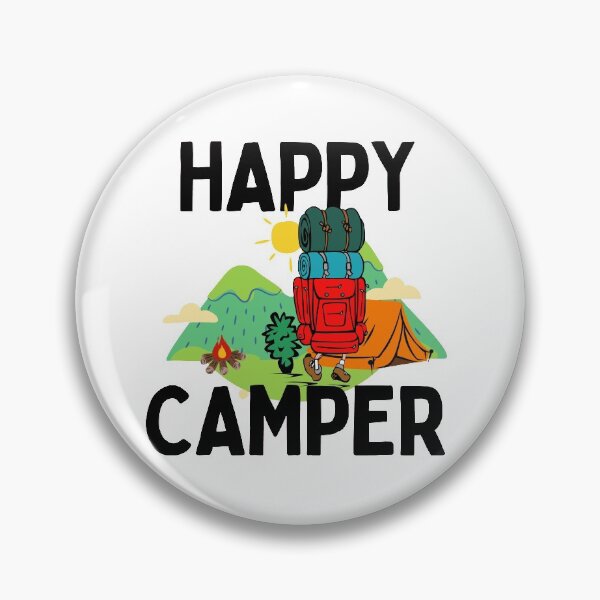 Item preview, Happy Camper designed and sold by ShopTr3ndy.
