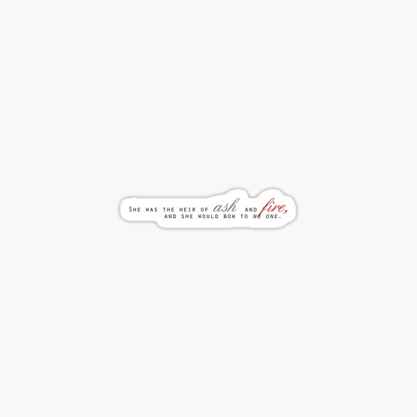 Bow To No One Sticker
