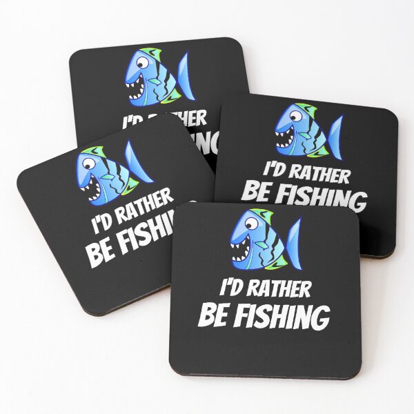 Item preview, Funny I'd Rather Be Fishing  designed and sold by FreedomUniverse.