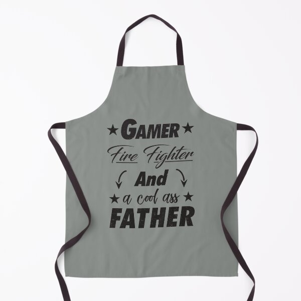 Item preview, Gamer Fire Fighter Father designed and sold by StarsForgers.