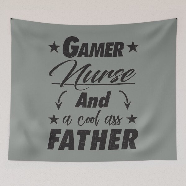 Item preview, Gamer Nurse Father designed and sold by StarsForgers.