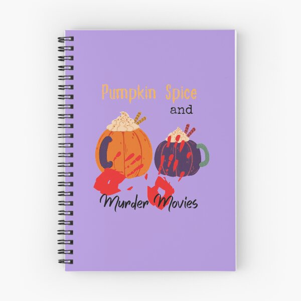 Item preview, Pumpkin Spice and Murder Movies designed and sold by PlumNearly.