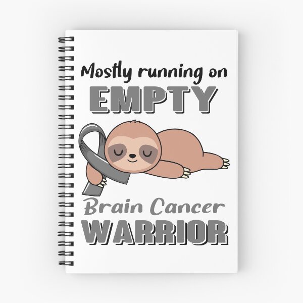 Item preview, Mostly Running On Empty Brain Cancer Warrior designed and sold by Brad-FI.