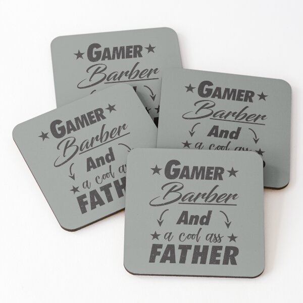 Item preview, Gamer Barber Father designed and sold by StarsForgers.