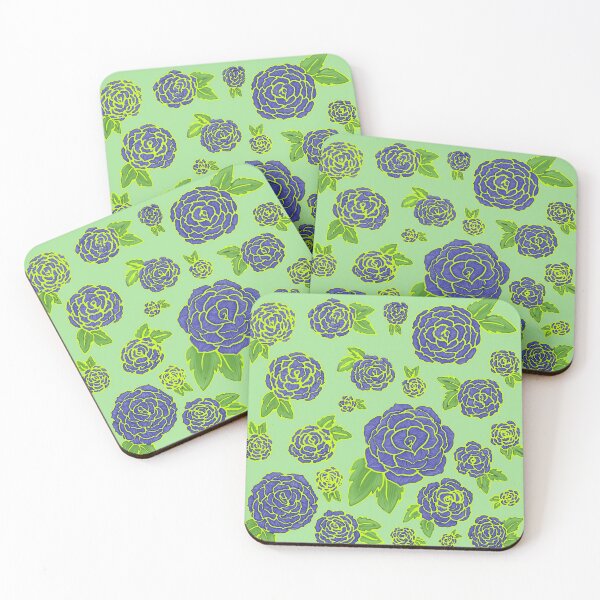 Item preview, Blue Flowers G1 designed and sold by Liz Redbrake.