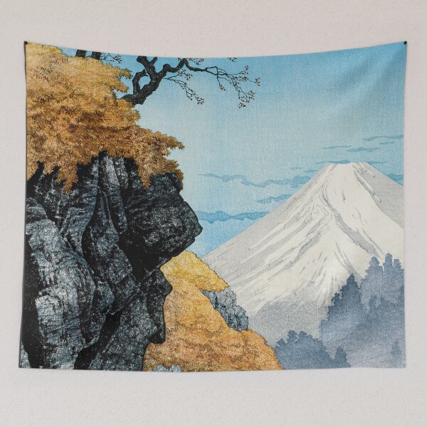Item preview, Japanese Woodbock Art Foot of Mount Ashitaka (1932) by Hiroaki Takahashi designed and sold by Designedbysm.