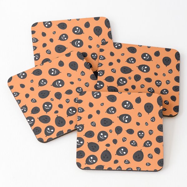 Item preview, cute halloween balloons trendy pattern designed and sold by cutecrazytshirt.