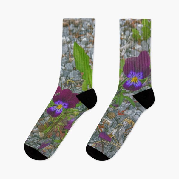 Item preview, Digitally Enhanced Violets and Gravel designed and sold by Ric1926.