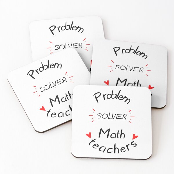 Item preview, Problem Solver Math Teacher designed and sold by RoaaMagic.
