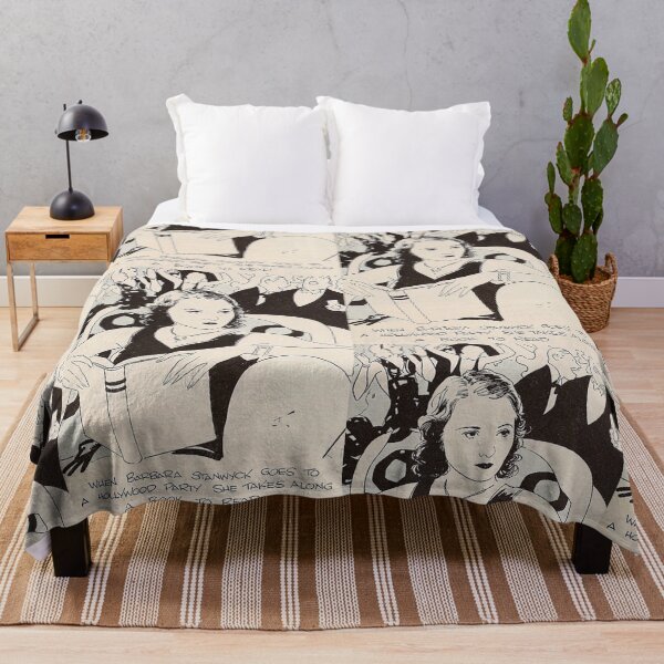 Item preview, Barbara Stanwyck reads designed and sold by Leafyblues.