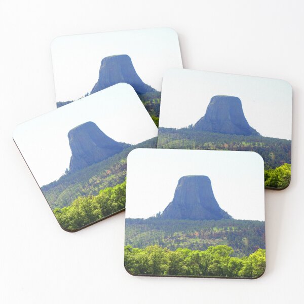 Item preview, Grey Horn Butte (aka Devils Tower National Monument) in Wyoming designed and sold by KR Art Studio.