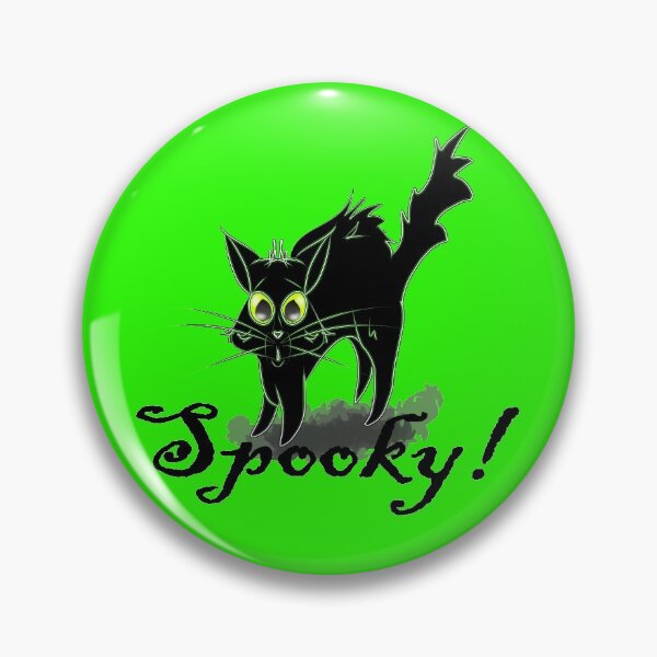 Item preview, Spooky Cat designed and sold by FickleandFancy.