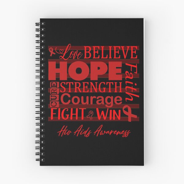 Item preview, Love Believe Hope Hiv Aids Awareness designed and sold by largellie.