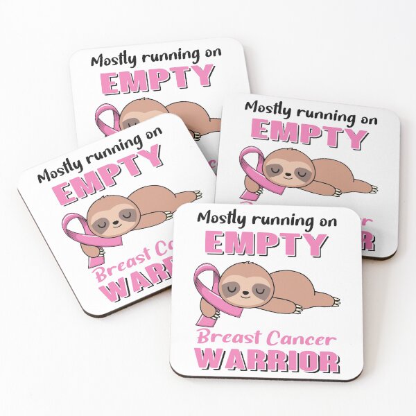 Item preview, Mostly Running On Empty Breast Cancer Warrior designed and sold by Brad-FI.