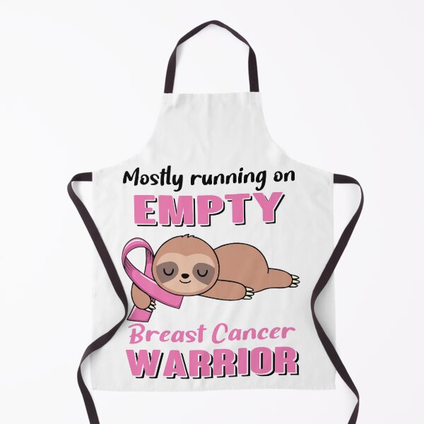Item preview, Mostly Running On Empty Breast Cancer Warrior designed and sold by Brad-FI.