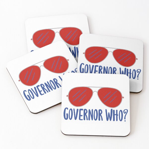 Item preview, Governor Who? Red Aviators  designed and sold by GrellenDraws.