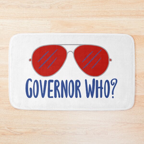 Item preview, Governor Who? Red Aviators  designed and sold by GrellenDraws.