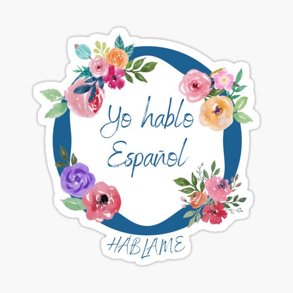 Item preview,  Yo hablo Español (háblame) designed and sold by mjalred.