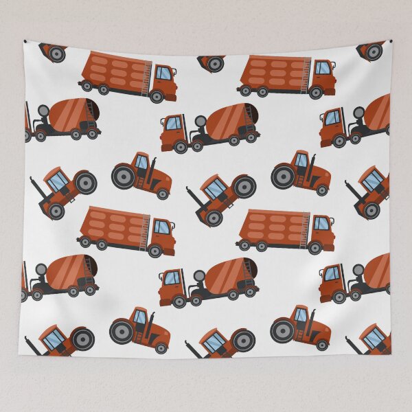 Item preview, Red Construction Vehicles Set 1 designed and sold by infleims.