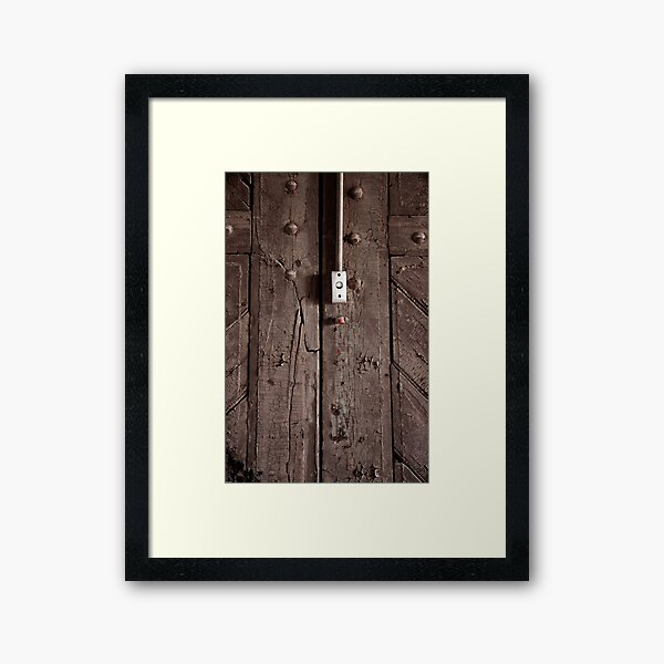 Light in an Odd Place Framed Art Print