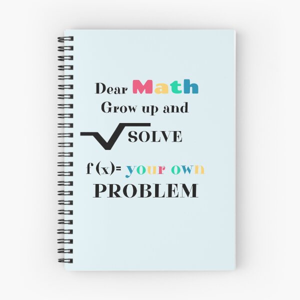 Item preview, Dear Math designed and sold by Brifuncreations.