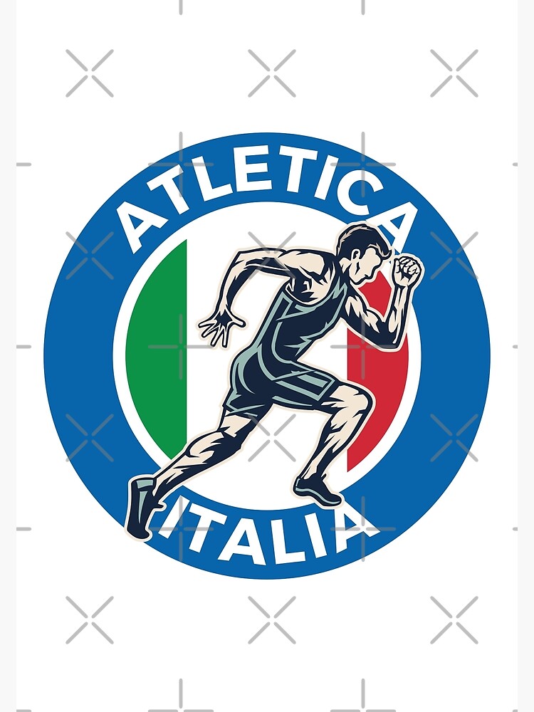"Atletica Italia Athletics Track and Field Italy" Poster by