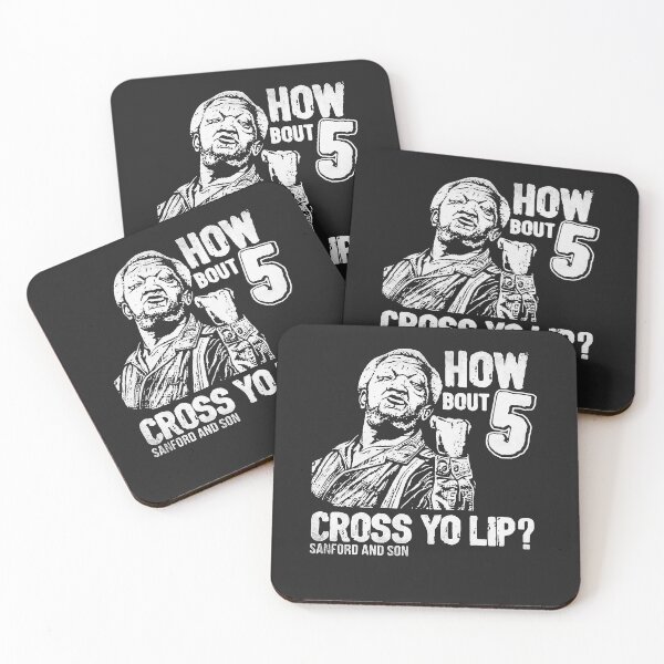 Item preview, HOW BOUT 5 CROSS YO LIP SANFORD AND SON SHIRT designed and sold by RobBengi24.