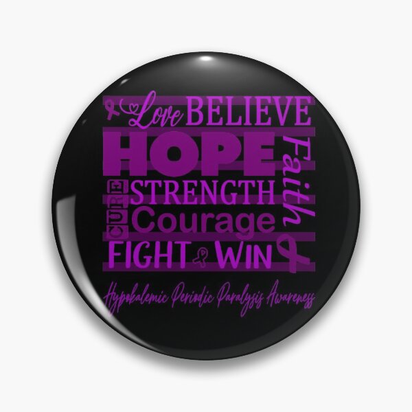 Item preview, Love Believe Hope Hypokalemic Periodic Paralysis Awareness designed and sold by largellie.